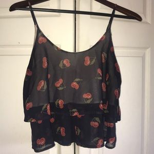 Cherry crop top